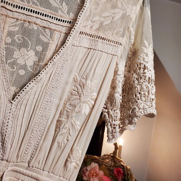 HOLD for IvoryRose // Spell Maggie Gown Medium - Picture 7 of 16